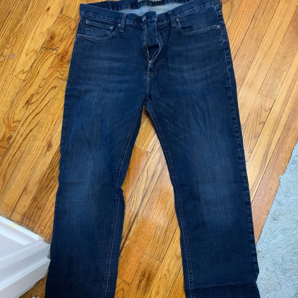 Express straight leg Blake loose fit jeans